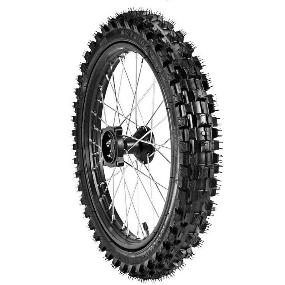 70/100-17 (2.75x17) 1.6x17 Front Wheel Tire And Rim Inner Tube w 12mm Bearing